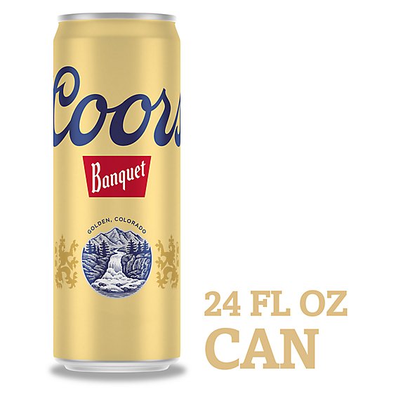 COORS BANQUET CAN 24OZ