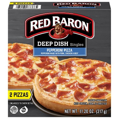 RED BARON PEPPERONI PIZZA 11.20OZ