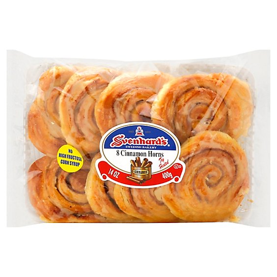 SVENHARDS CINNAMON HORNS 6P