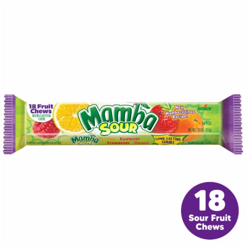 MAMBA SOUR FRUIT CHEWS 18P