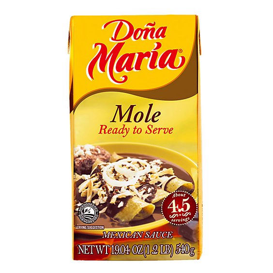 DONA MARIA MOLE MEXICAN SAUCE 19.04OZ