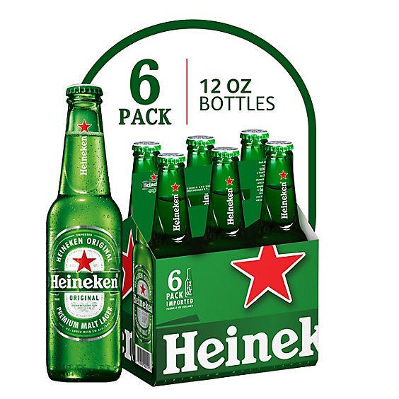 HEINEKEN BOTTLE 6P