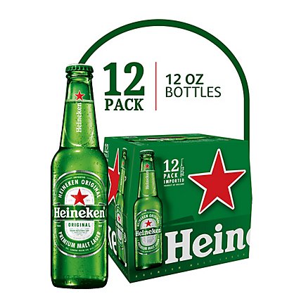 HEINEKEN BOTTLE 12P
