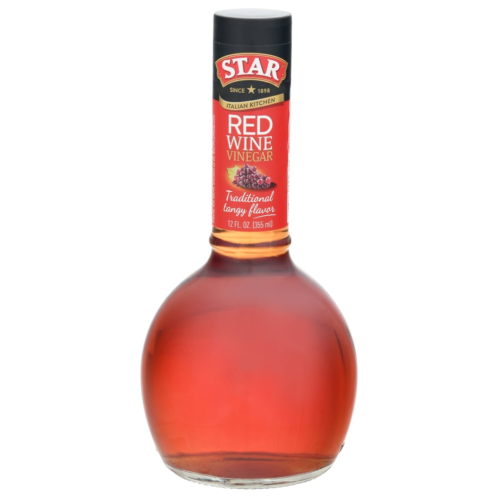 STAR RED WINE VINEGAR 12OZ