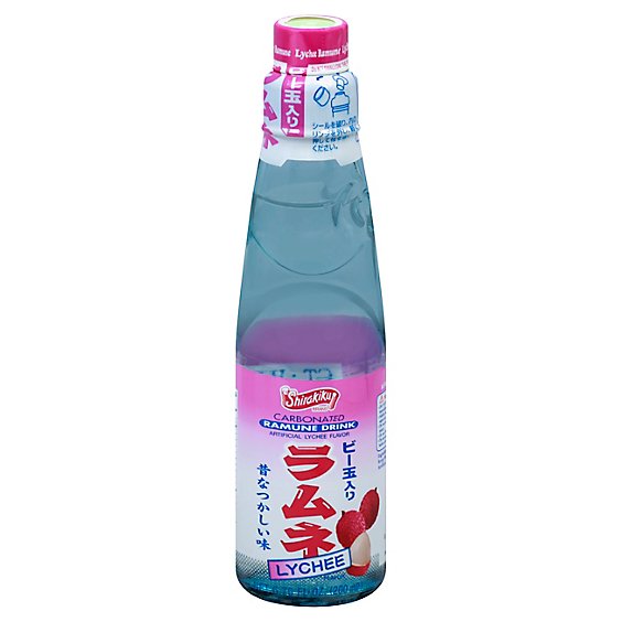 SHIRAKIKU RAMUNE DRINK LYCHEE 6.76OZ