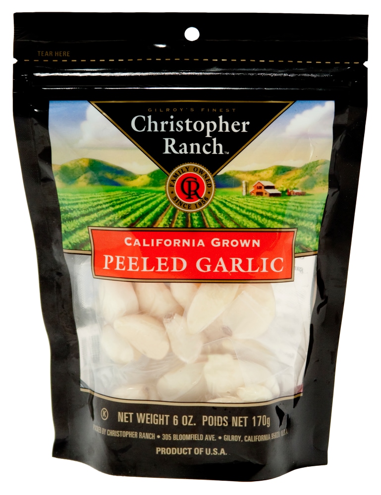 CHRISTOPHER RANCH GARLIC PEELED 6OZ