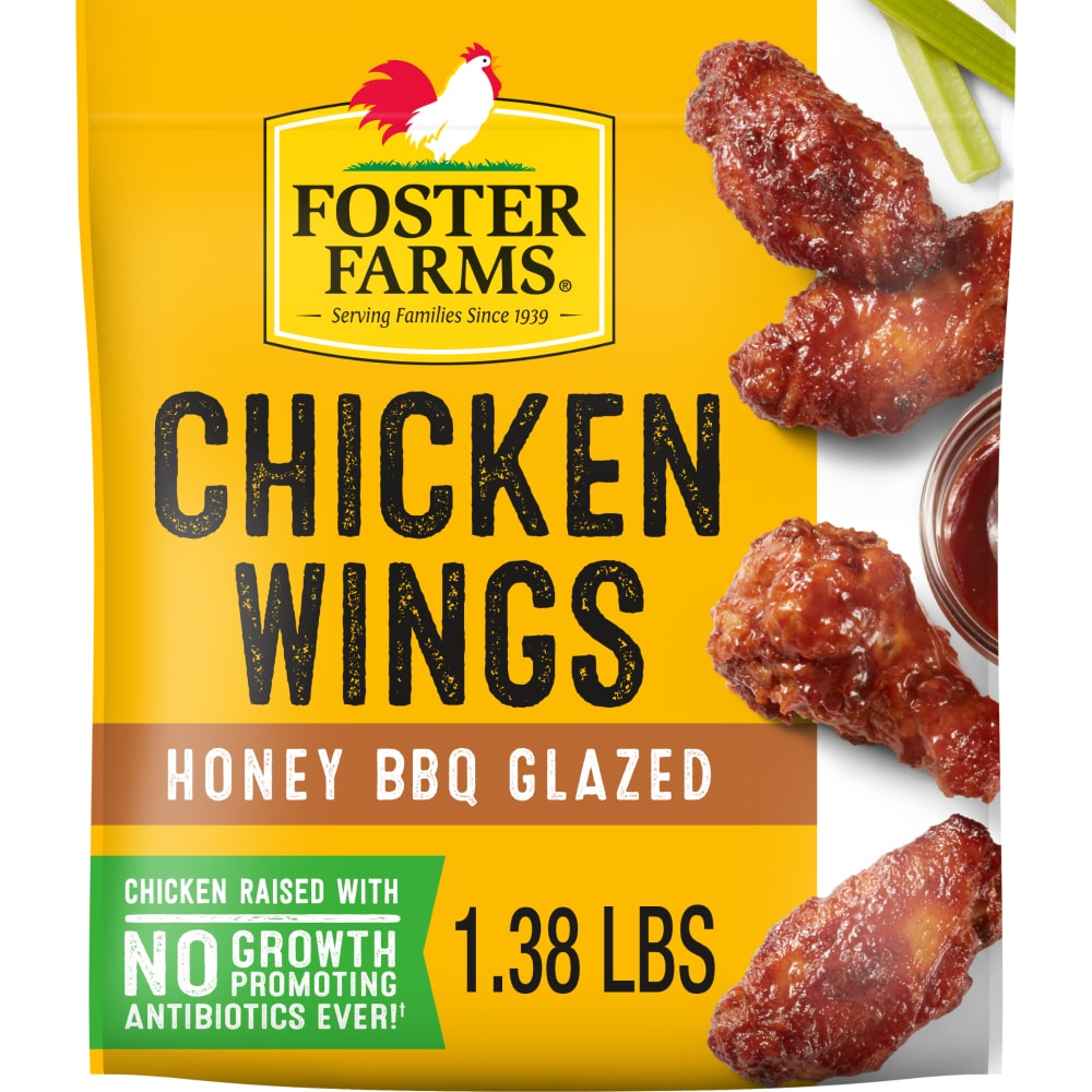 FOSTER FARMS HONEY BBQ GLAZED 22OZ