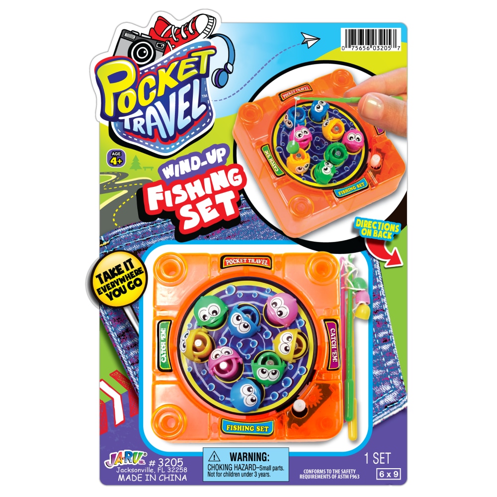 JARU FISHING SET POCKET TRAVEL