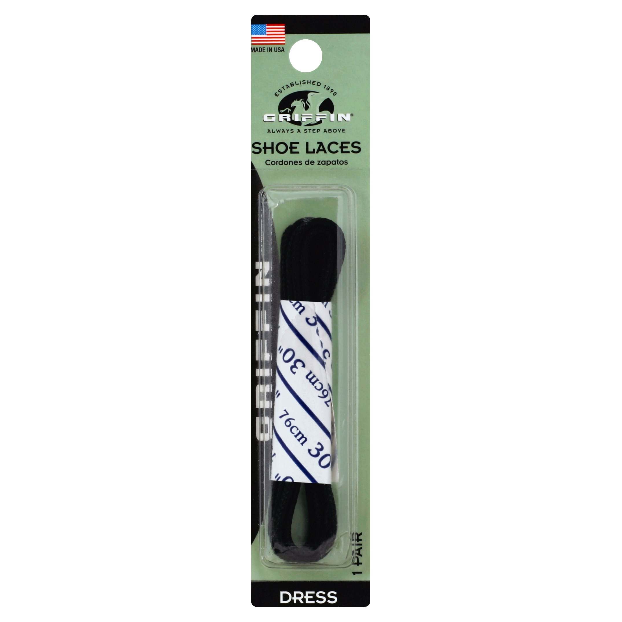 GRIFFIN LACES BLACK