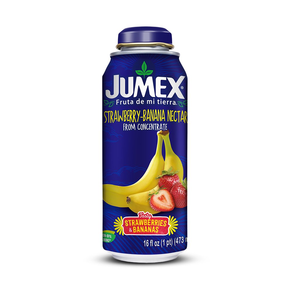 JUMEX STRAWBERRY BANANA NECTAR 16OZ
