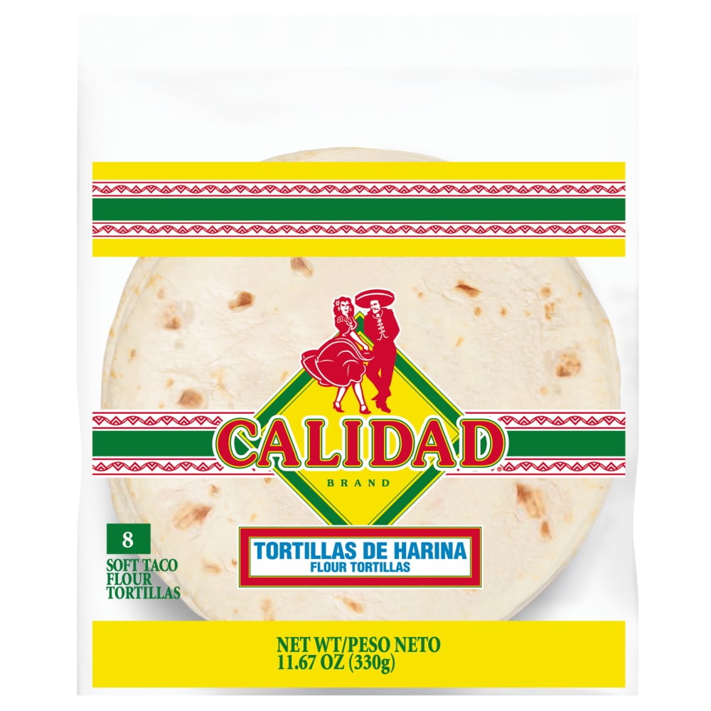 CALIDAD FLOUR TORTILLAS 8P