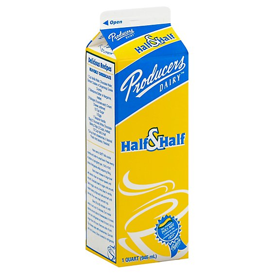 PRODUCERS HALF & HALF 1QT