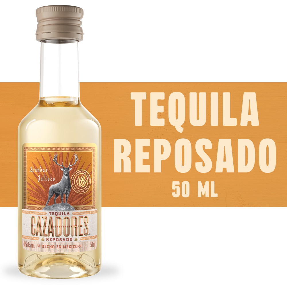 CAZADORES TEQUILA REPOSADO 50ML
