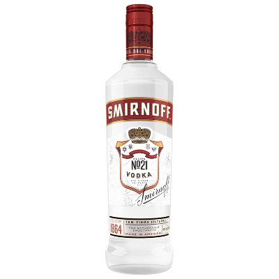 SMIRNOFF VODKA 750ML