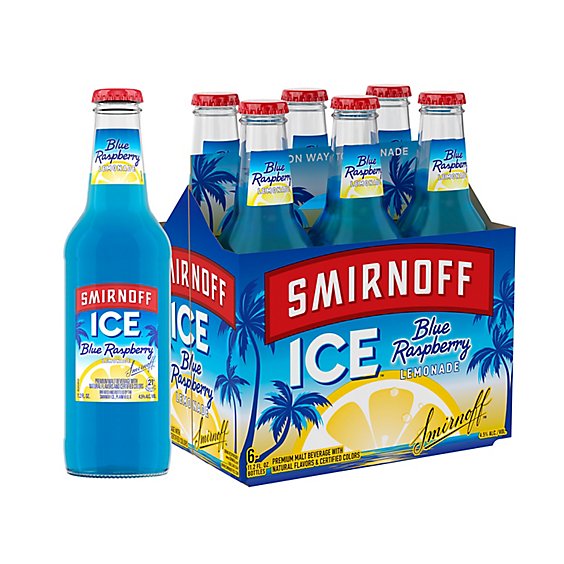 SMIRNOFF ICE BLUE RASPBERRY 11.2OZ
