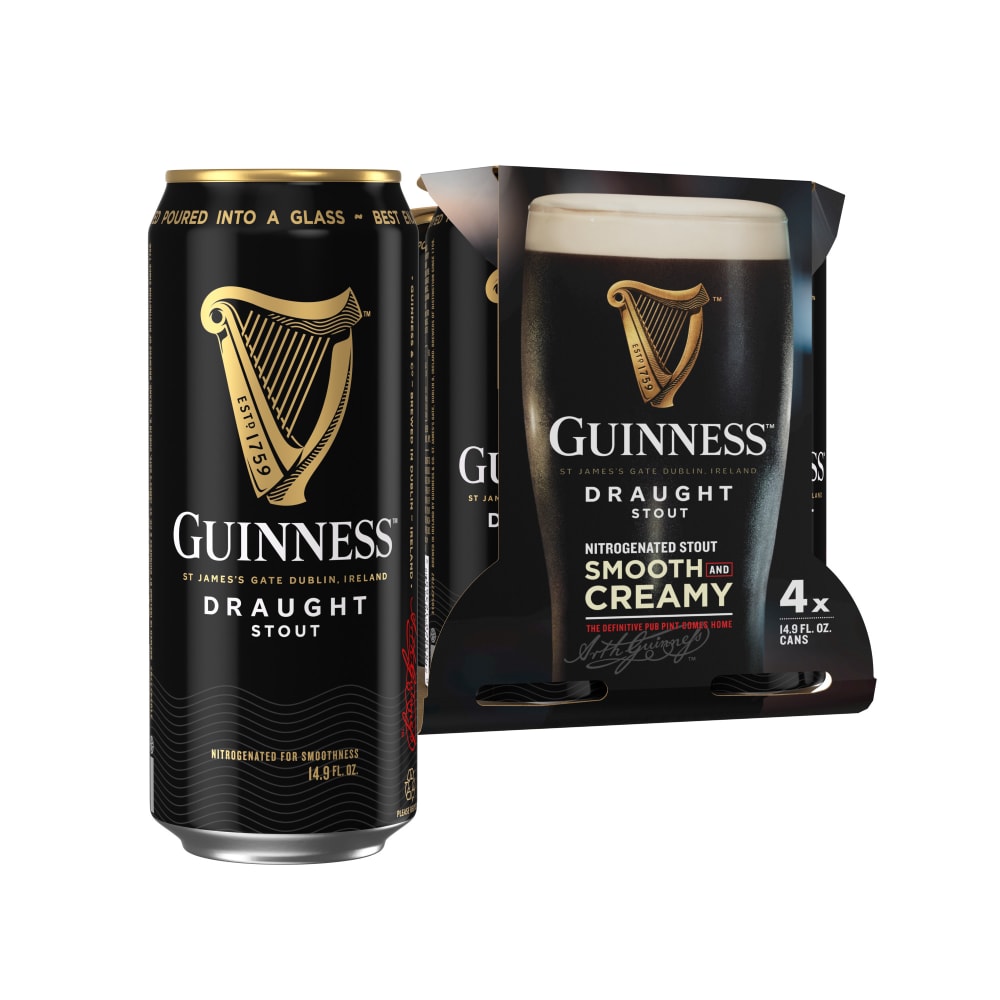 GUINNESS DRAUGHT STOUT 14.9OZ