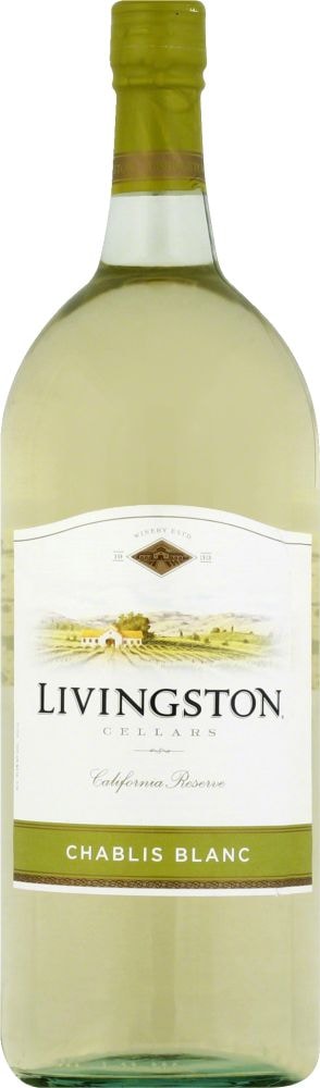 LIVINGSTON CELLARS CHABLIS BLANC 1.5L