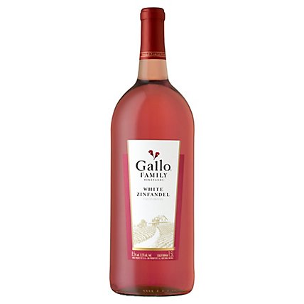 GALLO FAMILY WHITE ZINFANDEL 1.5L