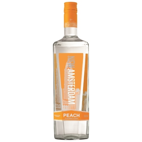NEW AMSTERDAM VODKA PEACH 750ML