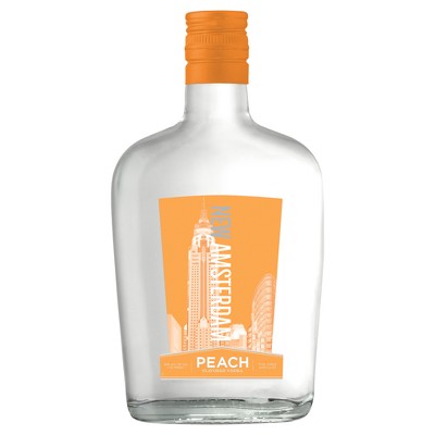NEW AMSTERDAM VODKA PEACH 375ML
