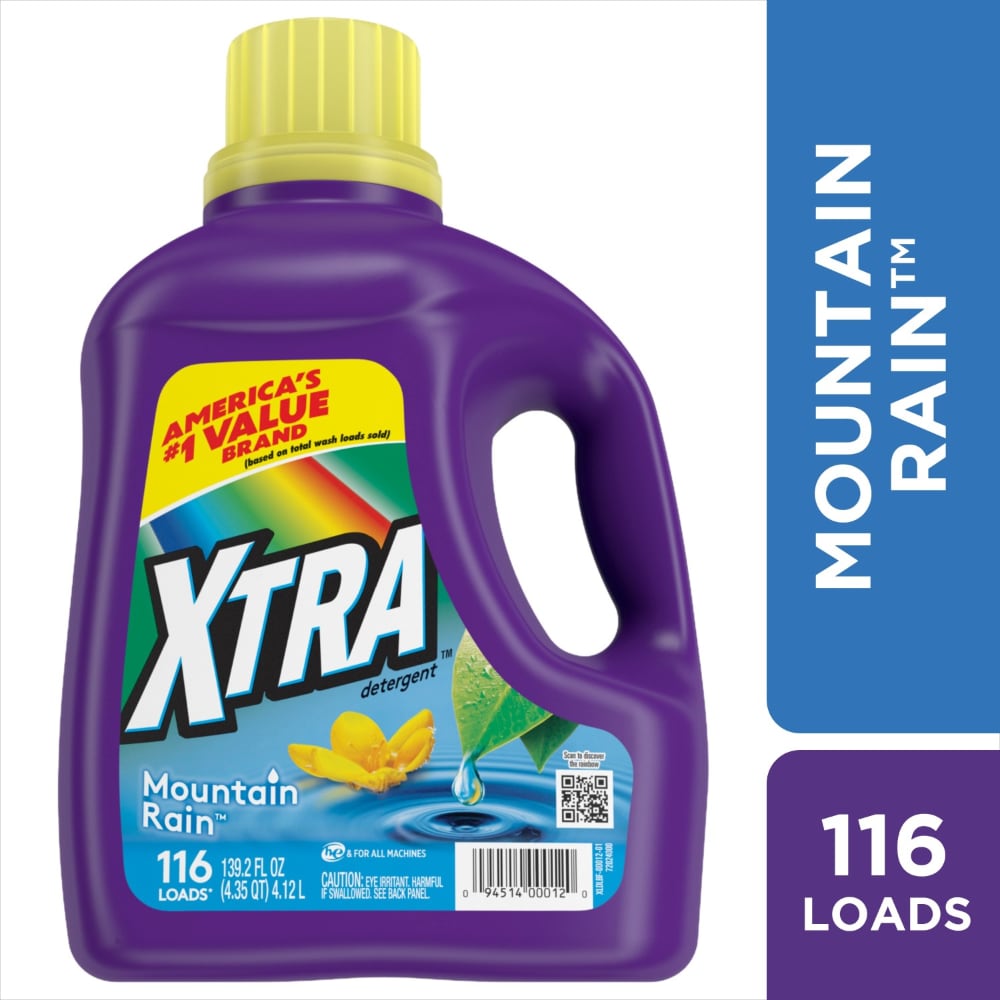 XTRA DETERGENT LIQUID MOUNTAIN RAIN 4.12
