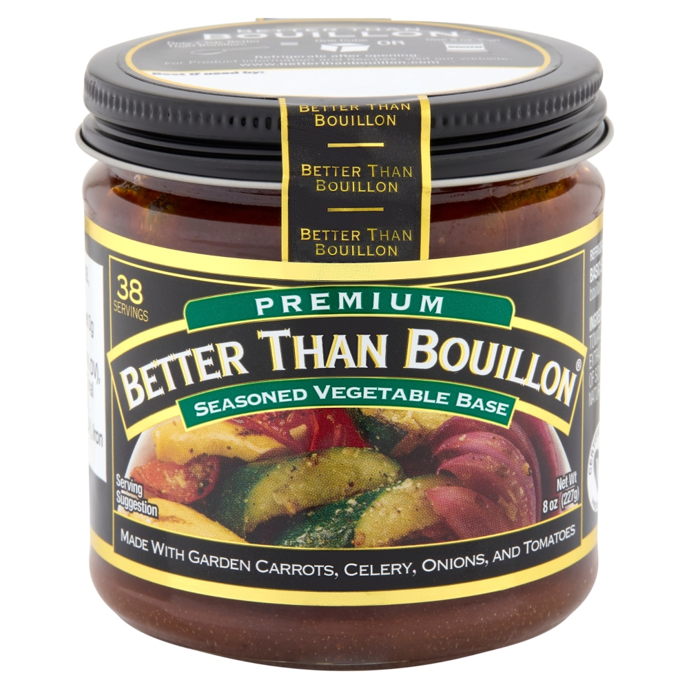 BETTER THAN BOUILLON VEGETABLE BASE 8OZ