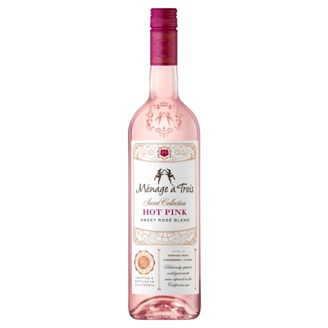 MENAGE A TROIS SWEET ROSE BLEND 750ML