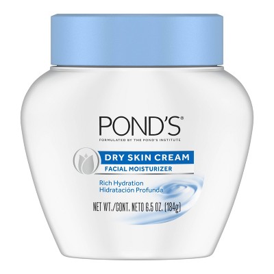 PONDS FACIAL MOISTURIZER DRY SKIN CREAM 6.5OZ