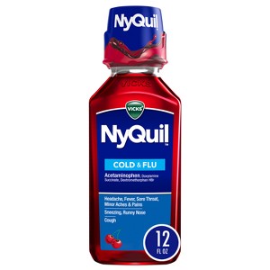 NYQUIL COLD & FLU CHERRY 12OZ