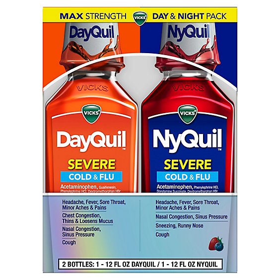 DAYQUIL SEVERE COLD & FLU 2P