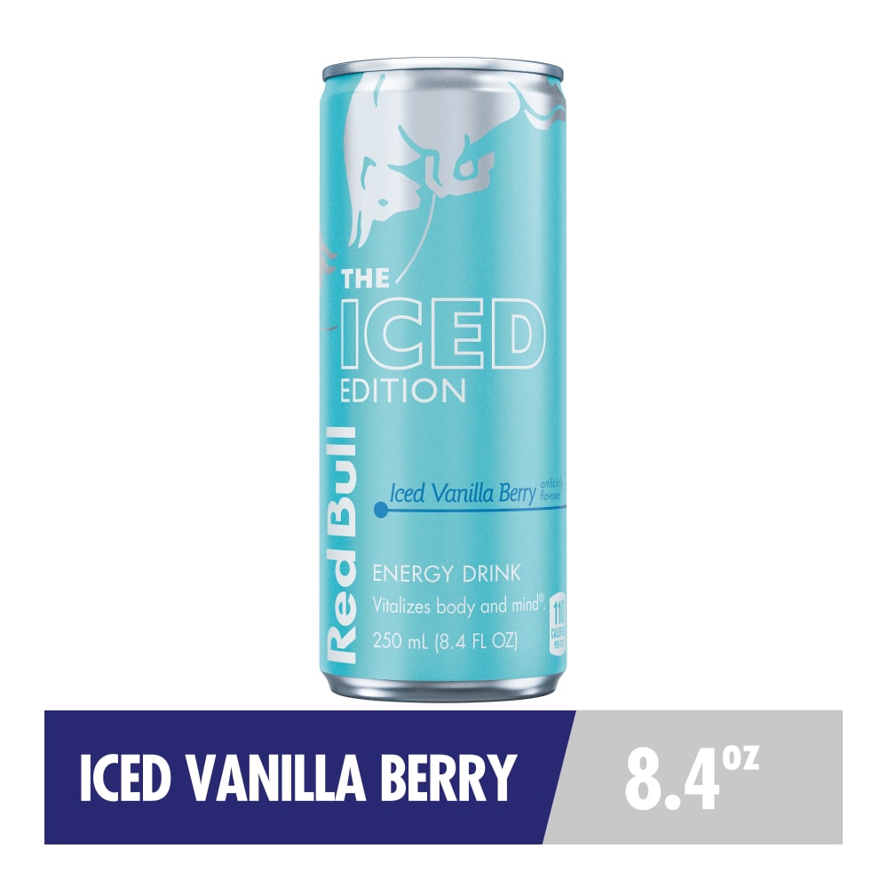RED BULL ICE VANILLA BERRY 8.4 OZ