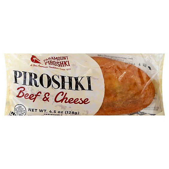 PARAMOUNT PIROSHKI BEEF & CHEESE 4.5OZ
