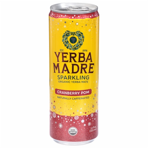 GUAYAKI ORGANIC YERBA MATE SPARKLING CRANBERRY POM