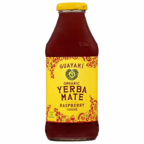 GUAYAKI YERBA MATE RASPBERRY 16OZ
