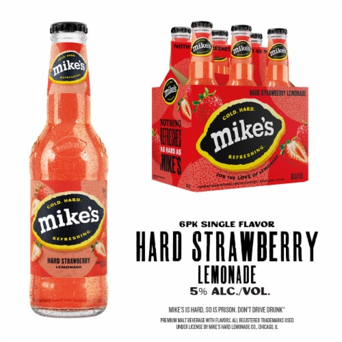 MIKES HARD STRAWBERRY LEMONADE 6P