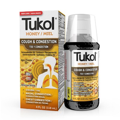 TUKOL COUGH SRYUP HONEY 4OZ