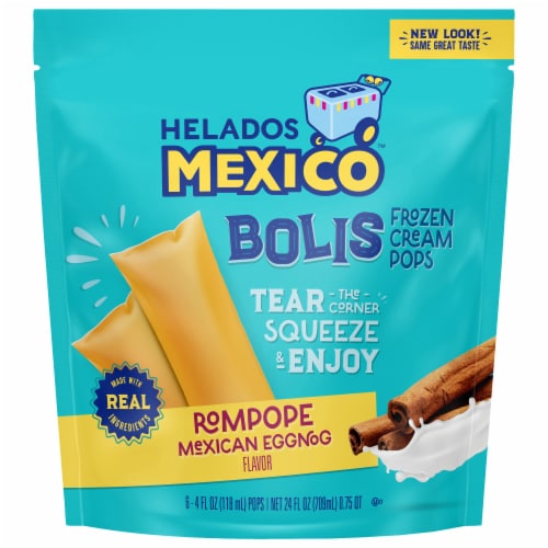 HELADOS MEXICO BOLIS ROM 6P