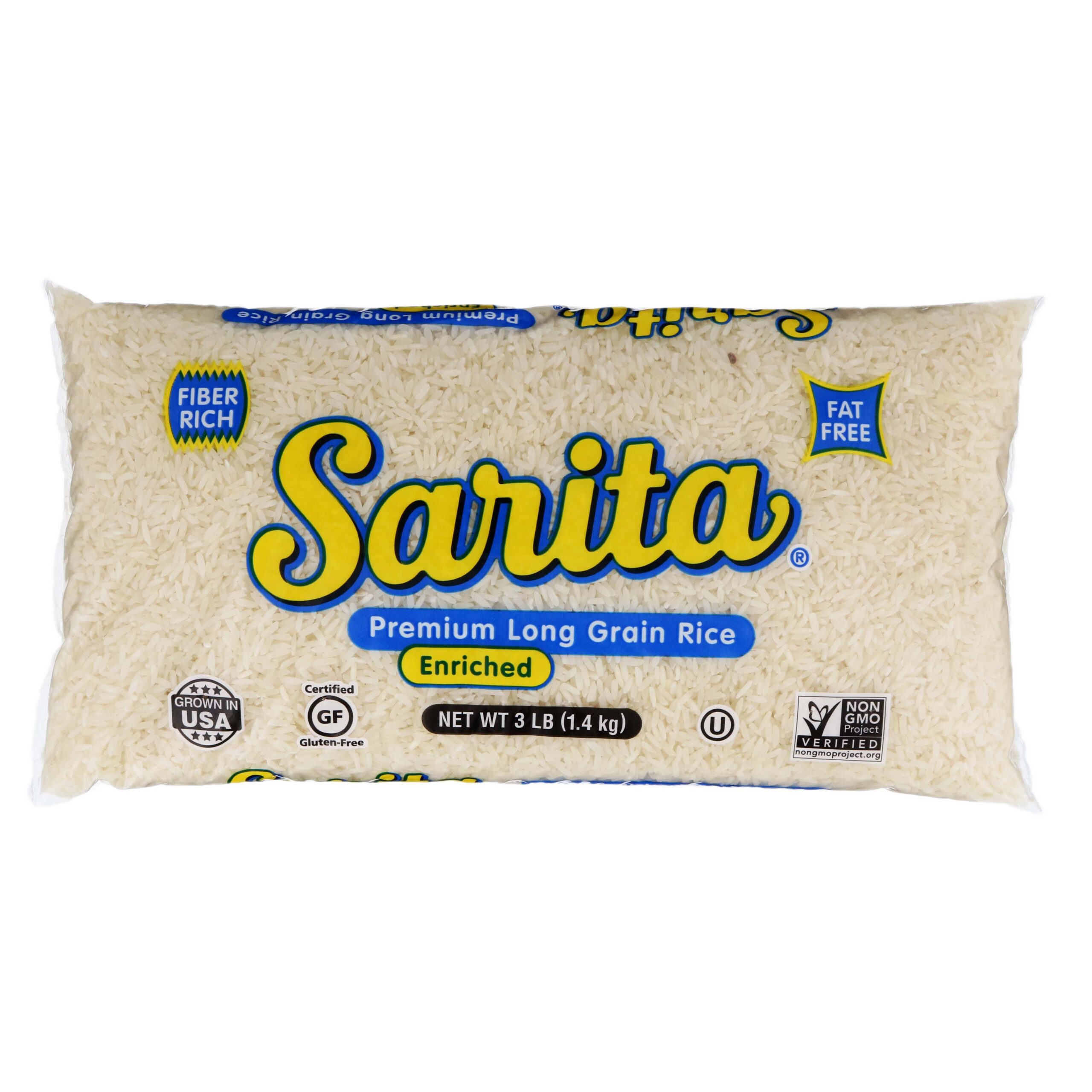 SARITA RICE LONG GRAIN 3LB