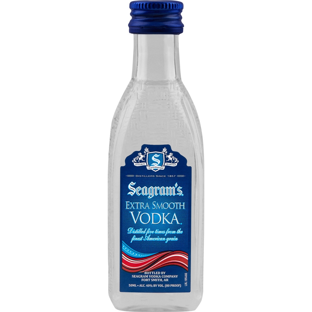 SEAGRAMS VODKA EXTRA SMOOTH 50ML