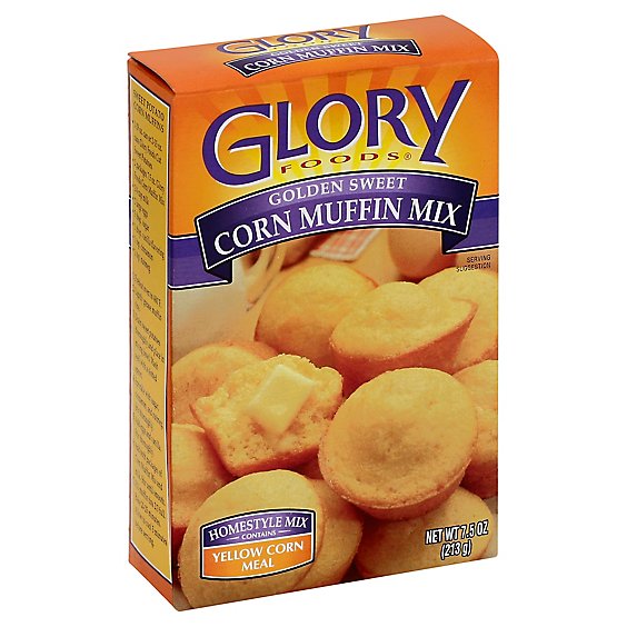 GLORY CORN MUFFIN MIX 7.5OZ