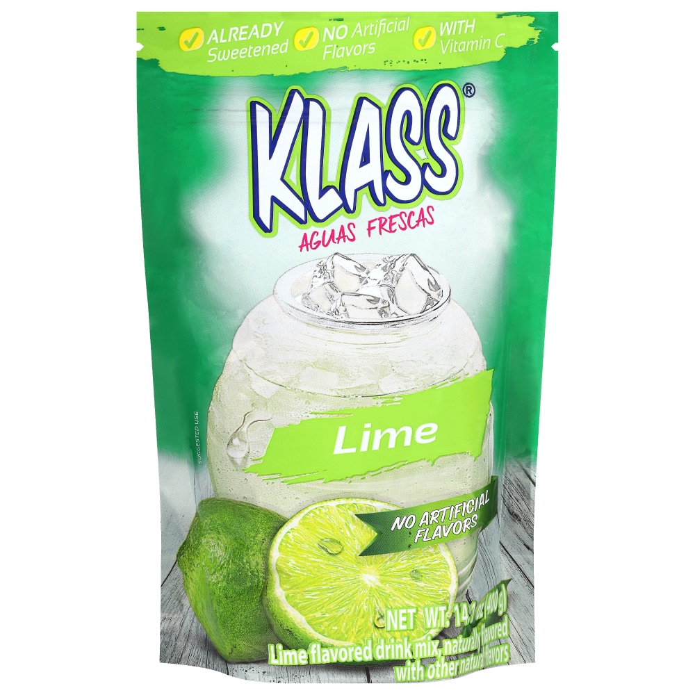 KLASS AGUAS FRESCAS LIME 14.1OZ