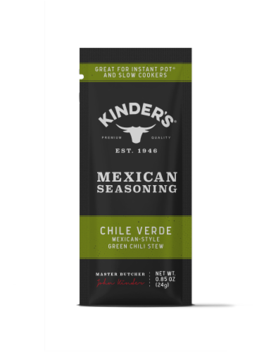 KINDERS SEASONING MEXICAN CHILE VERDE