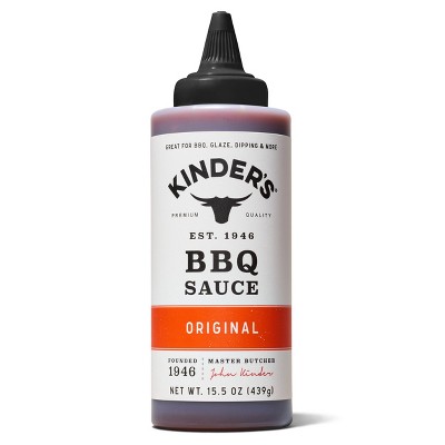 KINDERS BBQ SAUCE HOT 15.5OZ