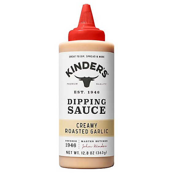 KINDERS DIPPING SAUCE CREAMY ROASTED GAR