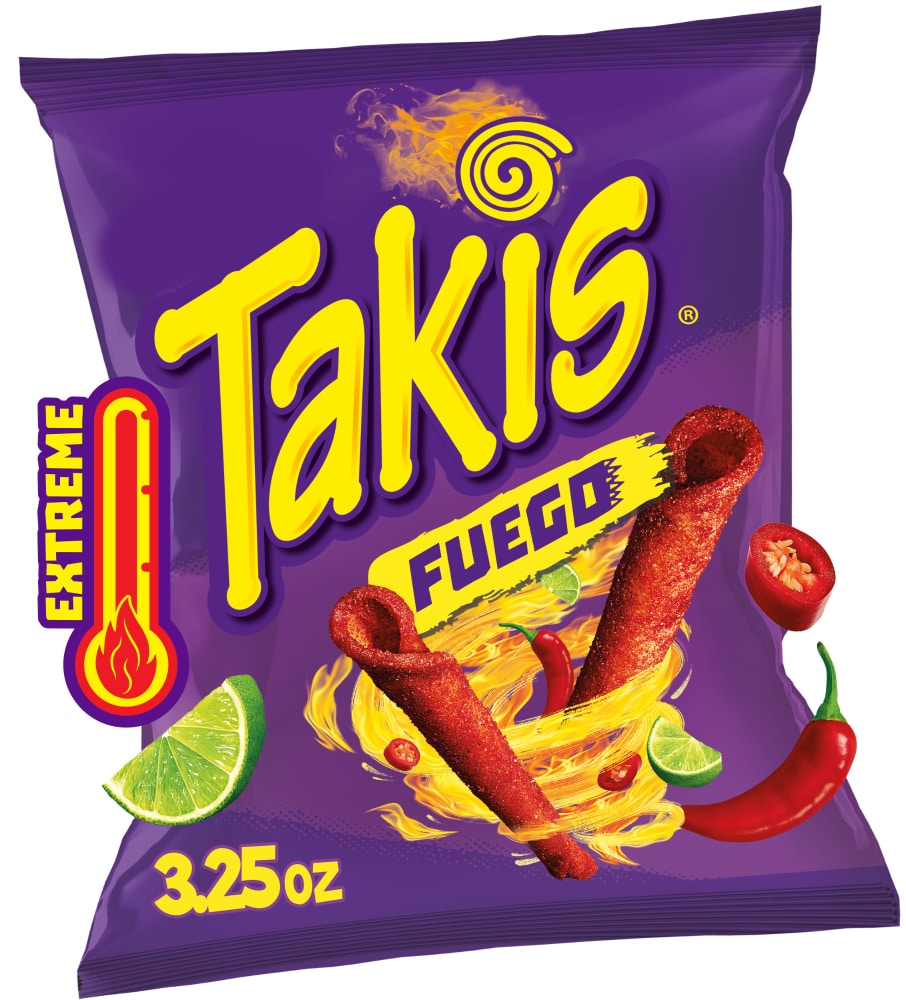 TAKIS FUEGO HOT CHILI PEPPER 3.25OZ