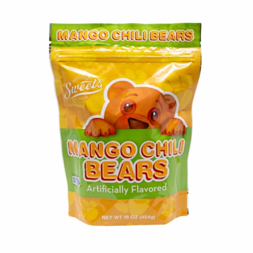 GUMMY BEAR MANGO CON CHILE 3.5OZ