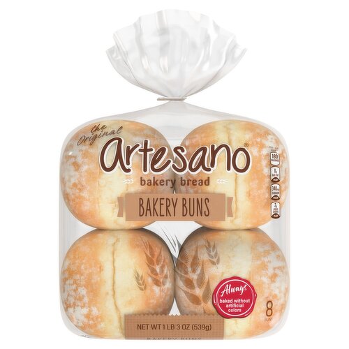 ARTESANO BAKERY BUNS 3 OZ