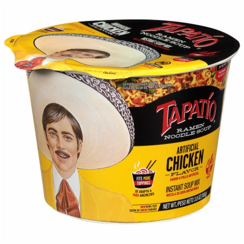 TAPATIO RAMEN NOODLE SOUP CHICKEN 3.7OZ