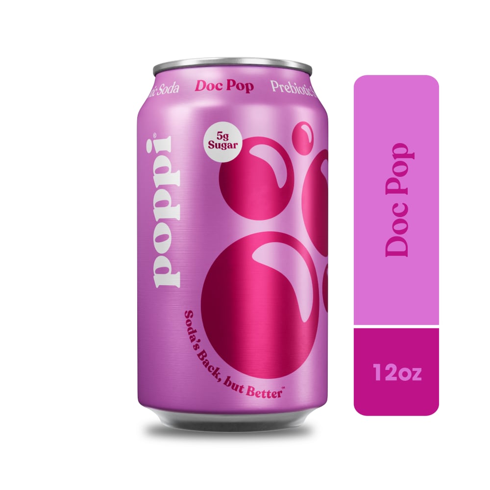 POPPI PREBIOTIC SODA DOC POP 12OZ