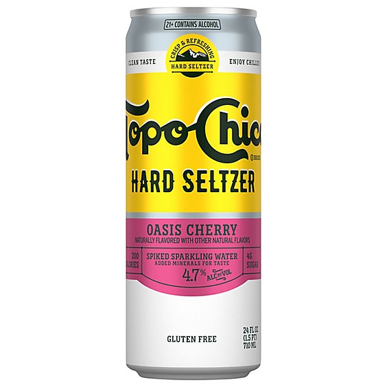 TOPO CHICO SELTZER OASIS CHERRY 24OZ